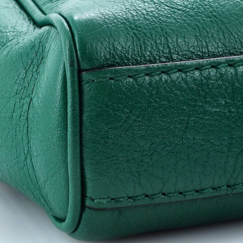 Gucci RE(BELLE) Shoulder Bag Leather Small Green - Picture 7 of 8